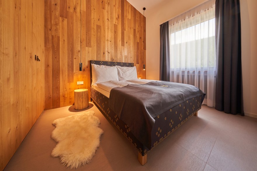 Appartement mit vier Schlafzimmern, einer finnischen Sauna und einem Whirlpool