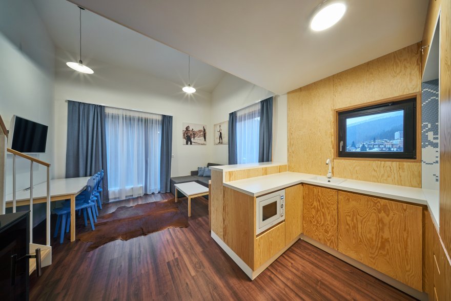 2-bedroom apartment with sauna and hot tub